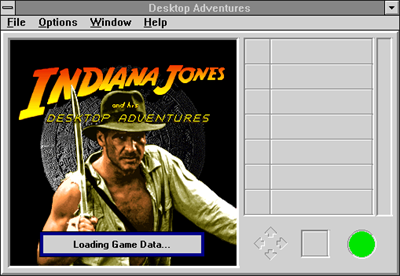 Indiana Jones and his Desktop Adventures - Screenshot - Game Title Image