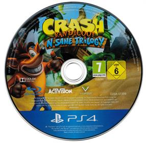 Crash Bandicoot N. Sane Trilogy - Disc Image