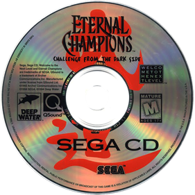 Eternal Champions: Challenge from the Dark Side - Disc Image