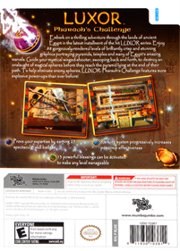 Luxor: Pharaoh's Challenge - Box - Back Image