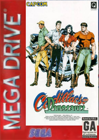 Cadillacs and Dinosaurs Demake  - Box - Front Image