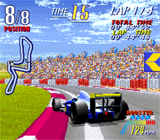F1 Grand Prix Star II - Screenshot - Gameplay Image