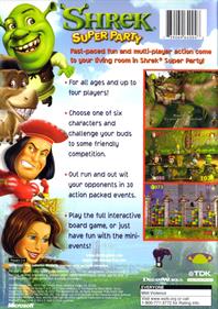 Shrek Super Party  - Box - Back Image