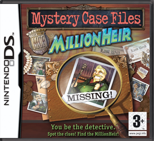 Mystery Case Files: MillionHeir - Box - Front - Reconstructed Image