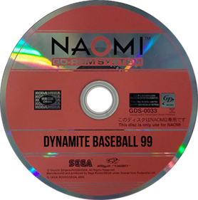 Dynamite Baseball '99 - Disc Image