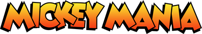 Mickey Mania: The Timeless Adventures of Mickey Mouse - Clear Logo Image