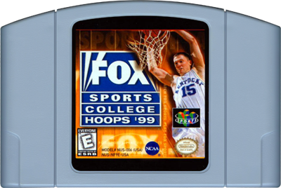 Fox Sports College Hoops '99 - Cart - Front Image