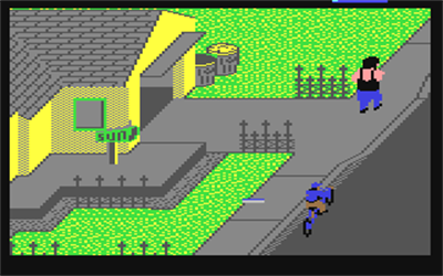 Paperboy - Screenshot - Gameplay Image