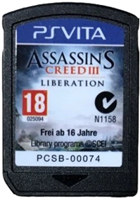 Assassin's Creed III: Liberation - Cart - Front Image