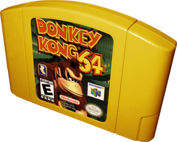 Donkey Kong 64 - Cart - 3D Image