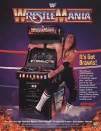 WWF Wrestlemania - Advertisement Flyer - Front