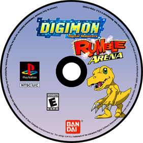 Digimon Rumble Arena - Fanart - Disc Image