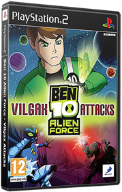 Ben 10: Alien Force: Vilgax Attacks - Box - 3D