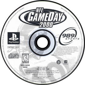 NFL GameDay 2000 - Disc Image