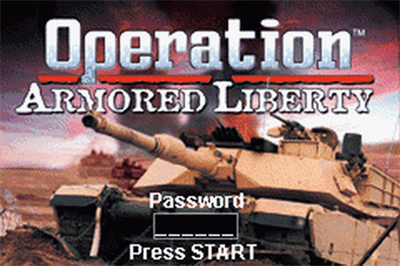 Operation: Armored Liberty - Screenshot - Game Title Image