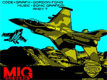 MiG Busters - Screenshot - Game Title Image