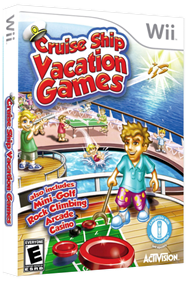 Cruise Ship Vacation Games - Box - 3D Image