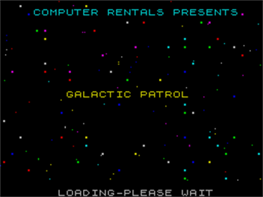 Galactic Patrol - Screenshot - Game Title Image