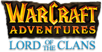 Warcraft Adventures: Lord of the Clans - Clear Logo Image