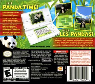 National Geographic Panda - Box - Back Image
