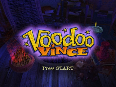 Voodoo Vince: Feel His Pain - Screenshot - Game Title Image
