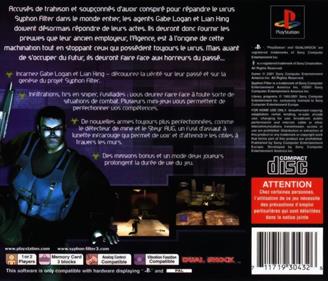 Syphon Filter 3 - Box - Back Image