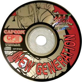 Street Fighter III: New Generation - Disc Image