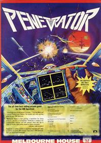 Penetrator - Advertisement Flyer - Front Image