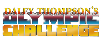 Daley Thompson's Olympic Challenge - Clear Logo Image