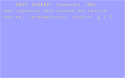 Heat Seeker - Screenshot - Game Title Image