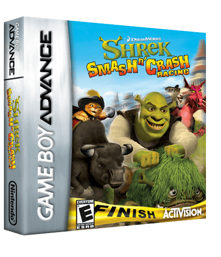 Shrek Smash n' Crash Racing - (GBA) Game Boy Advance – J&L Video