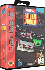 ESPN Speed World - Box - 3D Image