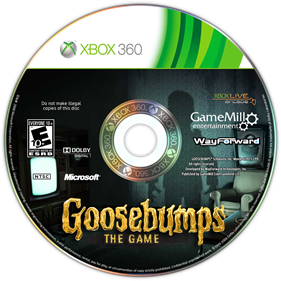Goosebumps: The Game - Fanart - Disc Image