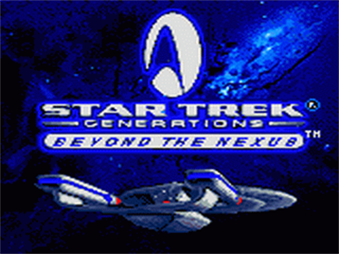Star Trek: Generations: Beyond the Nexus - Screenshot - Game Title Image