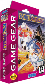Sonic the Hedgehog Spinball - Box - 3D Image