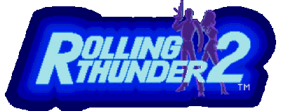 Rolling Thunder 2 - Clear Logo Image