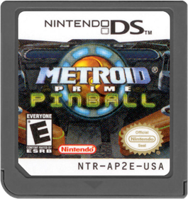 Metroid Prime Pinball - Cart - Front Image