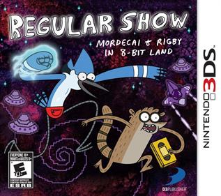 Regular Show: Mordecai & Rigby in 8-Bit Land - Box - Front Image