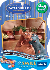 Disney•Pixar Ratatouille: Remy's New Recipes - Box - Front - Reconstructed Image