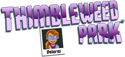 Delores: A Thimbleweed Park Mini-Adventure - Clear Logo Image