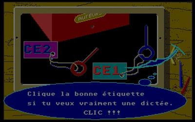 Les Bases de l'Orthographe Vol. 1: La Dictée - Screenshot - Game Title Image