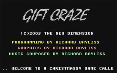 Gift Craze - Screenshot - Game Title Image