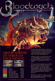 Bloodwych - Advertisement Flyer - Front Image