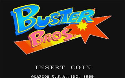 Buster Bros. - Screenshot - Game Title Image