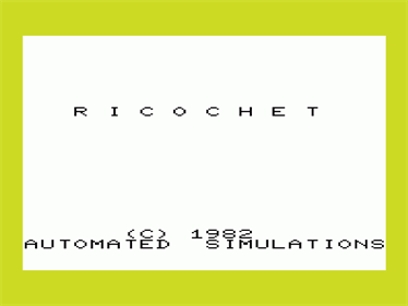 Ricochet - Screenshot - Game Title Image