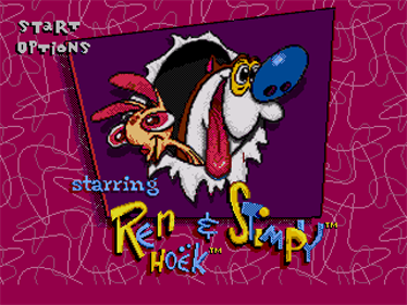 The Ren & Stimpy Show Presents: Stimpy's Invention - Screenshot - Game Title Image