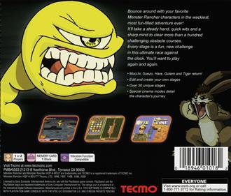 Monster Rancher Hop-A-Bout - Box - Back Image