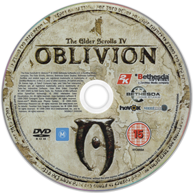 The Elder Scrolls IV: Oblivion - Disc Image