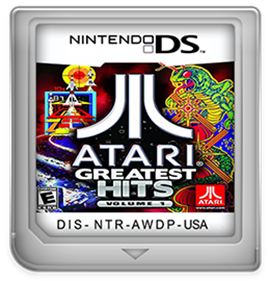 Atari Greatest Hits: Volume 1 - Fanart - Cart - Front Image