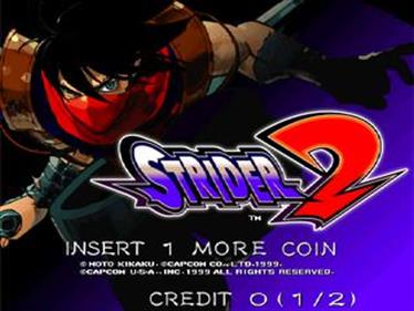 Strider 2 - Screenshot - Game Title Image